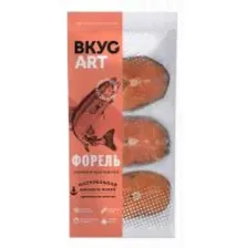Форель ВкусАрт, стейк, замороженная, 500 г в магазинах Дикси
