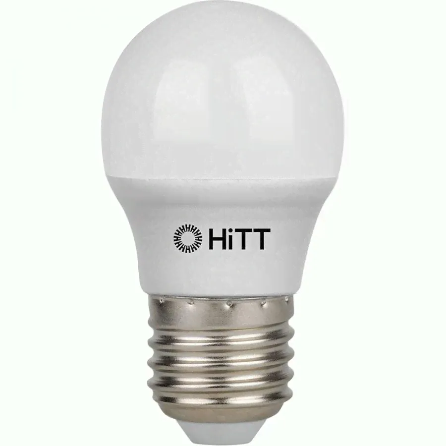GENERAL/HiTT шар Р45 E27 11W 4000K 4K 45x82 пластик/алюм Р45-11-230-E27-4000, 1010047 (арт. 856895)-0