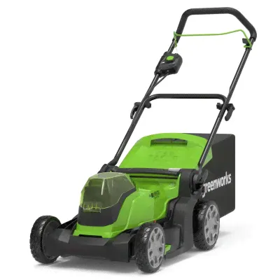 Газонокосилка аккумуляторная Greenworks Арт.2512607, 2*24V, 41 см