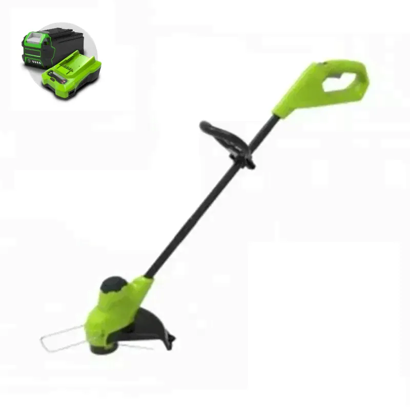 Триммер аккумуляторный Greenworks Арт. 2107207SA, 24V, 25 см, с 1хАКБ 2Ач и ЗУ-0