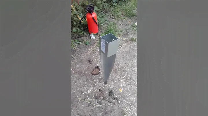 опора для столба " Русский штык"