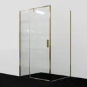 Душевой уголок Aisch 55P10 200x120 (Золото), WasserKRAFT арт. 55P10