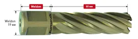 Корончатое сверло GOLD-LINE Ø30х55 мм, арт. 20.1270U-030