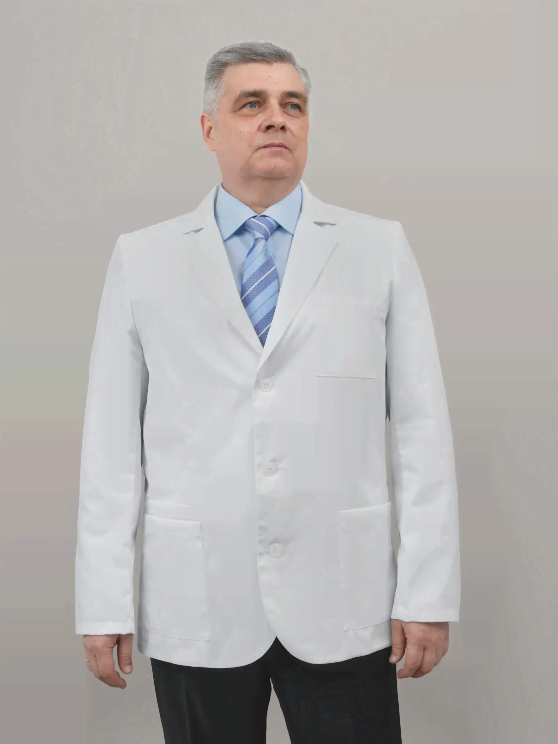 Блузон медицинский мужской, длинный рукав, арт 6-544