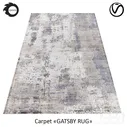 Индийский ковёр из арт-шелка «GATSBY RUG» CLOUD - Ковры - 3D модель