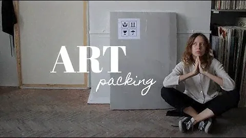 УПАКОВКА КАРТИНЫ (холста/живописи). ART packing Artfinder, Saatchi Art