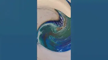 Рисование в современной технике Fluid Art