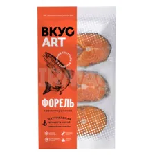 Форель стейк ВкусАрт свежемороженое 1/6 (500 г x 2 шт)