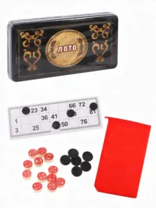 ИГРА НАСТОЛЬНАЯ "Лото", арт. 647388, T9011, Наша Игрушка