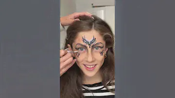 Аквагрим «вампир» от Дарьи Семидетко 🧛🏻‍♀️ #аквагрим #faceart #facepainting #bodyart #art