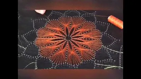 Стринг-арт “Цветок“/ String-art “Flower “