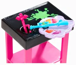 Monster High Студия Арт Класс (BDD81/BDD83) розовый/фиолетовый/черный
