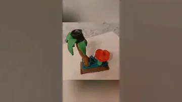 Фонтан из обычного пластелина