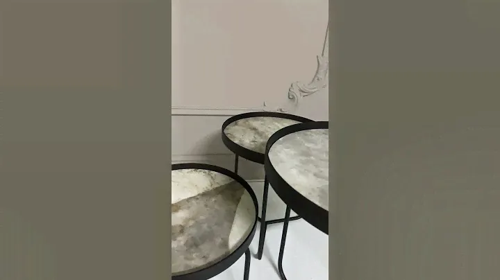 Круглые Журнальные столики из керамогранита