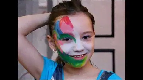 LESYA❤БОДИ- АРТ/ДЕТСКИЙ/АКВАГРИМ/BODY ART ❤ ВЫПУСК №5